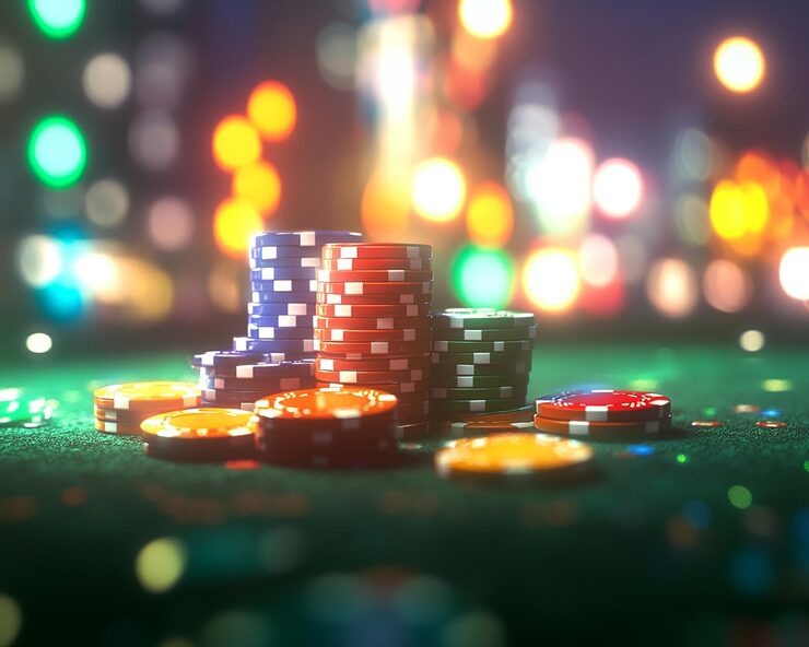 Dealer managing Colok Macau table